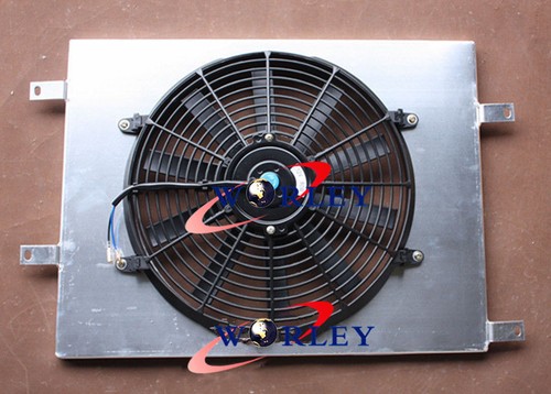 FOR HOLDEN COMMODORE VG VL VN VP VR VS V8 ALUMINUM RADIATOR+FAN SHROUDS+FAN - Picture 5 of 6