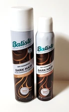 2 x BATISTE Dry Shampoo For DARK HAIR Blends Seamlessly No White Residue NEW