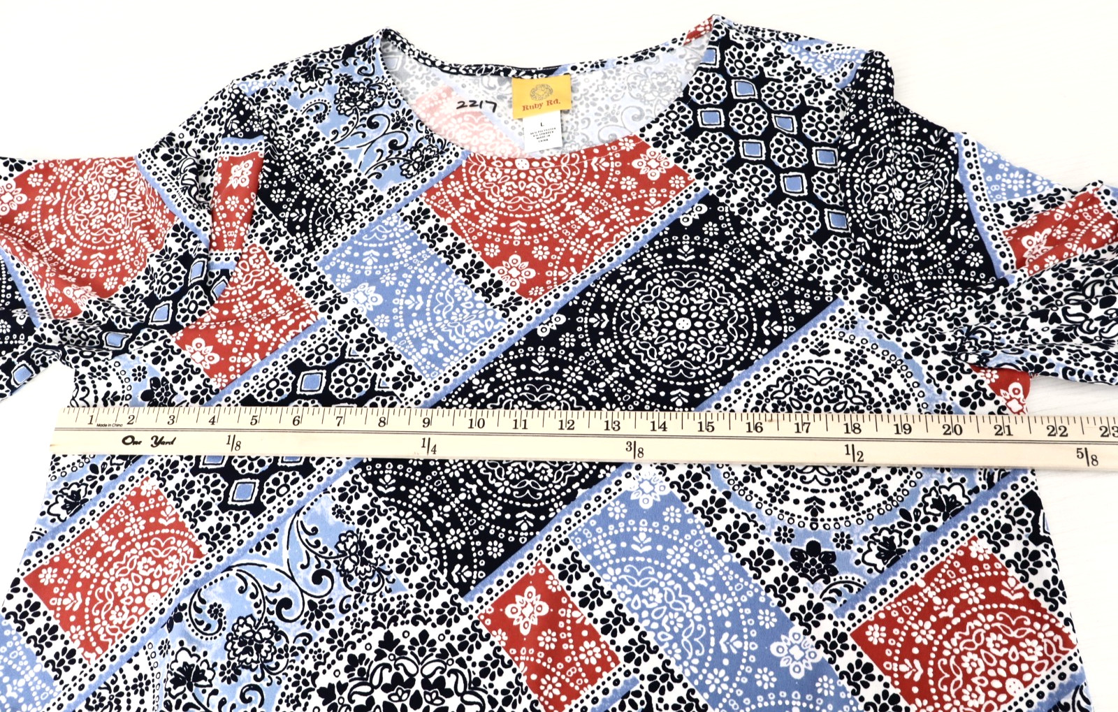 RUBY RD Women's Lightweight Polyester Tunic Blous… - image 11