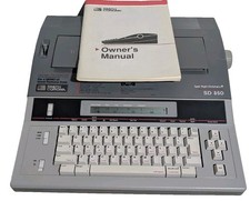 Electric Typewriter Smith Corona SD 850 Spell Right Dictionary Word Eraser 5F thumbnail