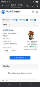 lego brickheadz NO BOX 41623 - 41595 - 41596 - Belle - Beast - Ariel And Ursula