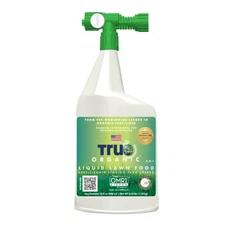 True Organic 32 Oz Liquid Lawn Food Fertilizer Rapid Green Up For Healthy Grass