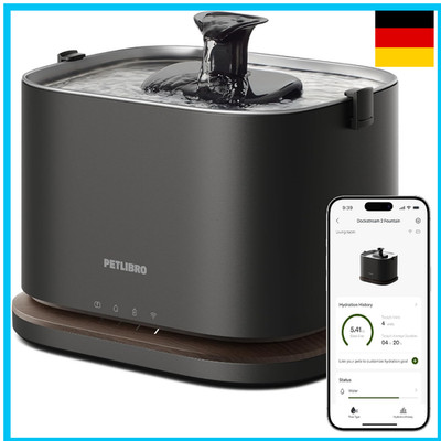 PETLIBRO Katzenbrunnen Dockstream 2 3L App-Überwachung