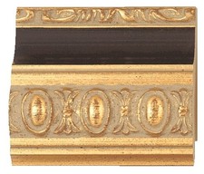 Picture Frame Moulding Wood 18Ft Bundle - Traditional Gold Finish - 2" Width -