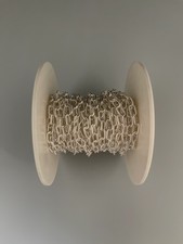 925 Sterling Silver E-Coated Paper Clip Chain 4.35  11.13 mm-4mm.25  7.2 mm 