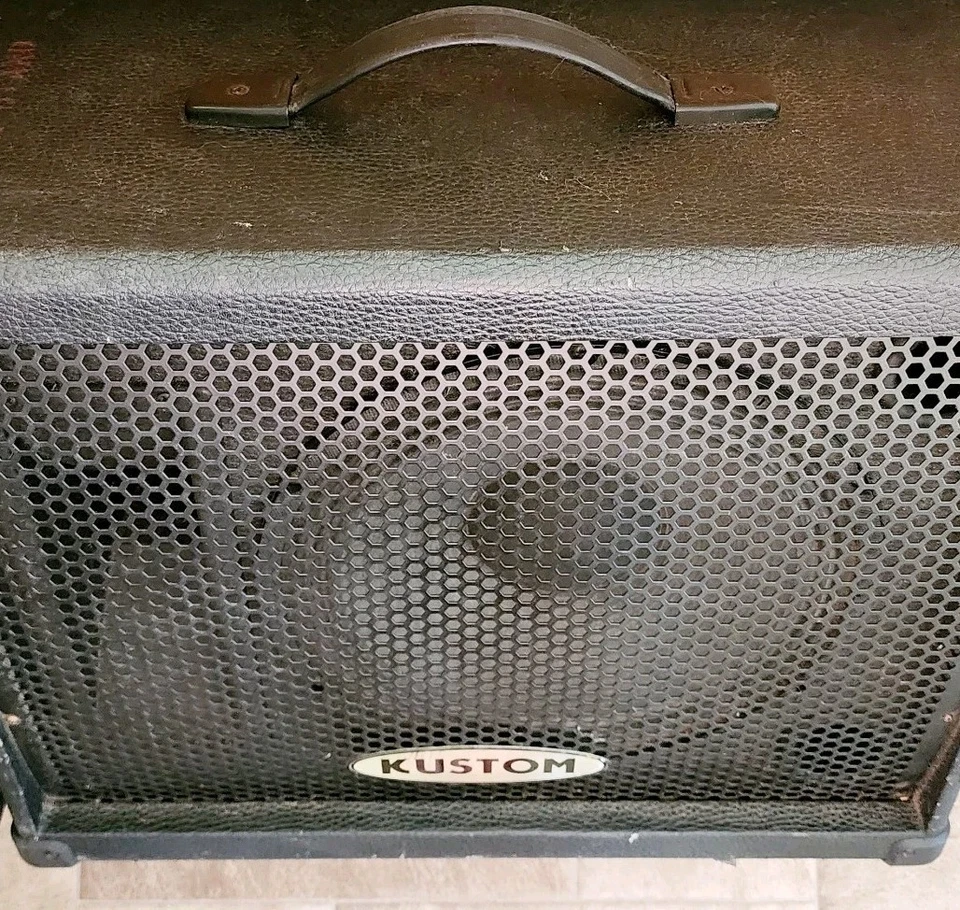 Kustom KPC12MP Powered Wedge Monitor PA Speaker 100 Watt Live Audio Equipment - Image 2 of 4