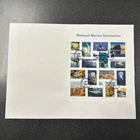 FDC 5713 National Marine Sanctuaries Full Pane Issued 2022 On Cover