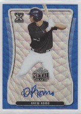 2020 Leaf Metal Draft Blue Wave 8/20 Drew Romo #BA-DR1 Auto ni4