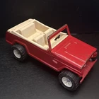 Vintage 1970s TONKA Pressed Steel Red Jeepster Convertable SUV XR-101