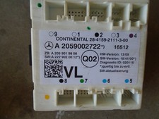 MERCEDES-BENZ C-CLASS ELECTRONIC MODULE A2059002722