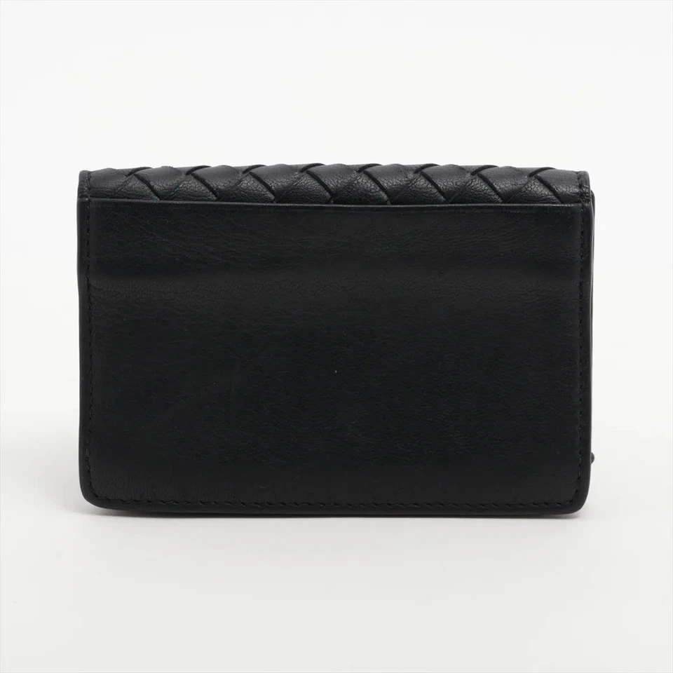 Bottega Veneta Intrecciato Leather Card Case Black - Image 2 of 4