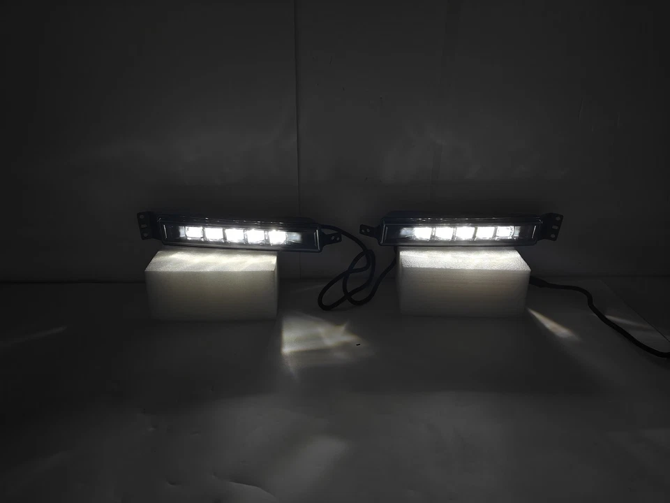 Par de luces antiniebla LED para parachoques delantero + cableado para Honda Accord 2016-2017 sedán Foto 4 de 4