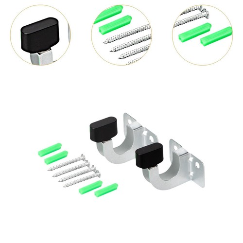 Garden Hose Reel Wall Mounted Hangers Easy Installation Multifunctional Brackets - Picture 7 of 7