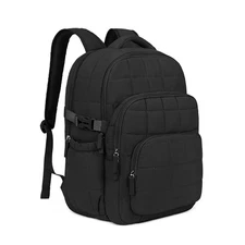 17.3 Inch Laptop Backpack for Women, Anti Theft Travel Backpack, Puffer Quilt...