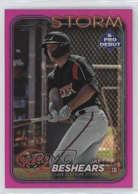 2024 Topps Pro Debut Fuchsia Foil 83/199 Jay Beshears #PD-130 11o2