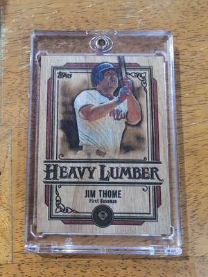 2025 Topps Series 2 Jim Thome Heavy Lumber Case Hit SSP | eBay