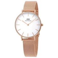 New Daniel Wellington Iconic White Dial Ladies Bracelet 32mm Watch DW00100205
