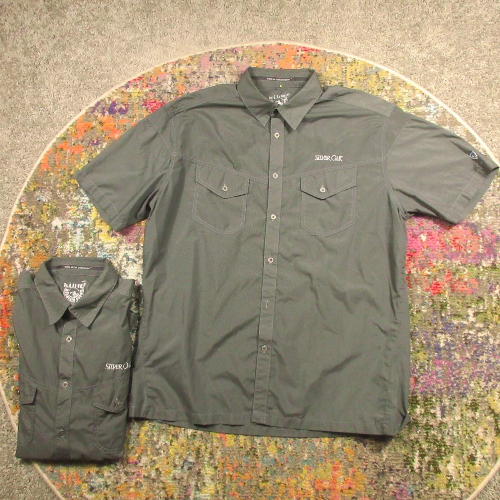Kuhl Eluxur Shirts Mens XL Gray Button Up Hiking Travel Performance Lot of 2
Opens in a new window o