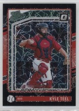 2024 Donruss Optic Rated Prospects Black Velocity Prizm 24/39 Kyle Teel #167 uk2