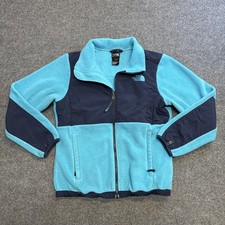 The North Face Denali Polartec Fleece Girls Full Zip Coat Jacket Large 14/16
