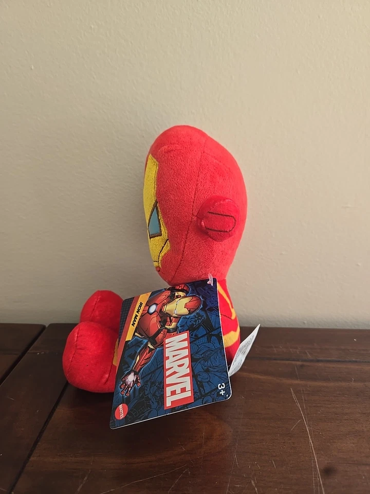 Peluche Marvel 8 pulgadas Iron Man - Nuevo - ¡Envío rápido nuevo con etiqueta! Foto 2 de 4