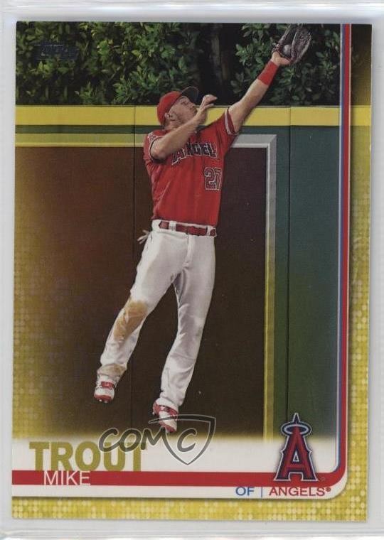 2019 Topps Walgreens Yellow Mike Trout #100