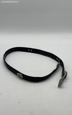 Huskers Black Studded Black Genuine Leather Belt - Men - Size 36