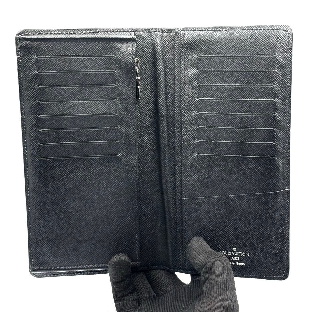 LOUIS VUITTON Wallet: Brazza Split Eclipse Black … - image 3