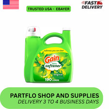Gain Fabric Softener Original Scent 140 fl oz 190 Loads HE Compatible Pack of 1 0.13 per gallon