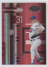 2005 Leaf Certified Materials Mirror Red 40/100 Greg Maddux #46 HOF a7t