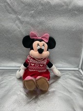 HALLMARK MINNIE MOUSE IN COZY SWEATER RED VELVET SKIRT