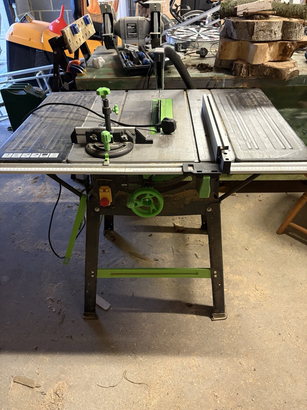 Evolution Fury5-S Multi-Material Table Saw 240V