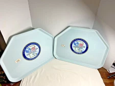 (2) Vintage Camtray Cambro USS Enterprise CVN-65 US Navy  Mess Deck Trays (USA)