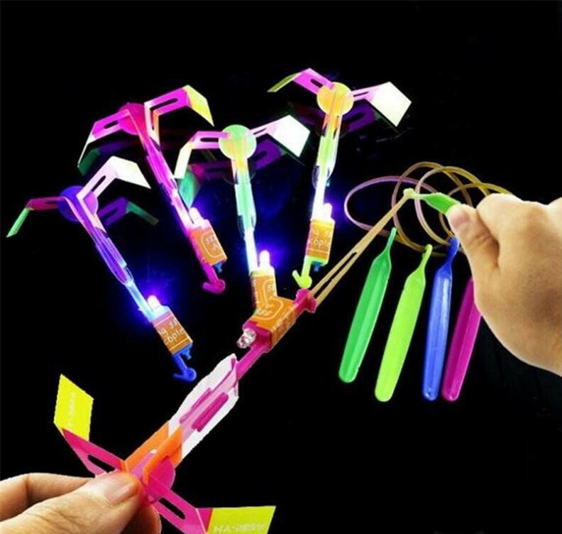 slingshot light up copter rocket