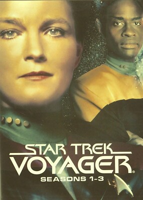 Star Trek Voyager Seasons 1-3 DVD 1995-97 19 Disc 51 hours View