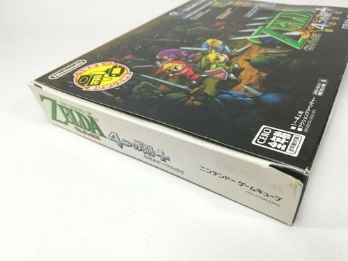 Zelda 4 Swords with GBA Cable Game Cube Japan GC Nintendo - Picture 7 of 10