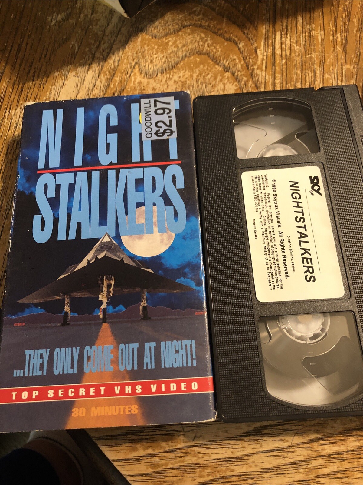 Night Stalkers The Complete Stealth Story VHS Top Secret OOP | eBay