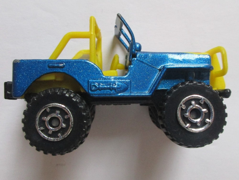 Matchbox 1981 Jeep 4x4 Dark Blue 1:64