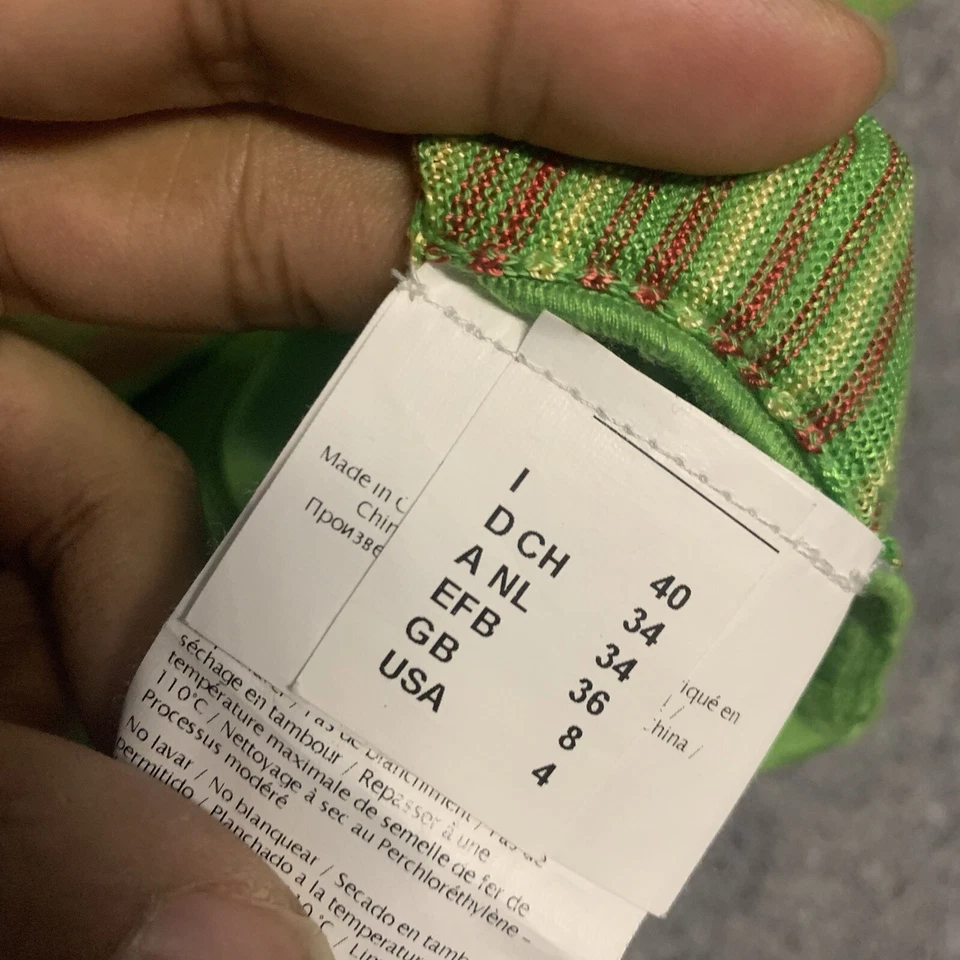 Camiseta sin mangas Missoni M multicolor colorida - talla S/M - Italia - RARA Foto 4 de 4