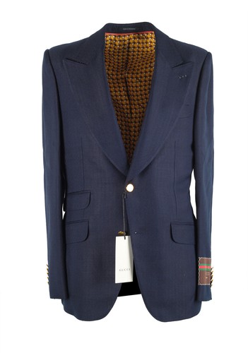 Gucci blauer Blazer Sportmantel Größe 50 IT/40R USA neu mit Etikett