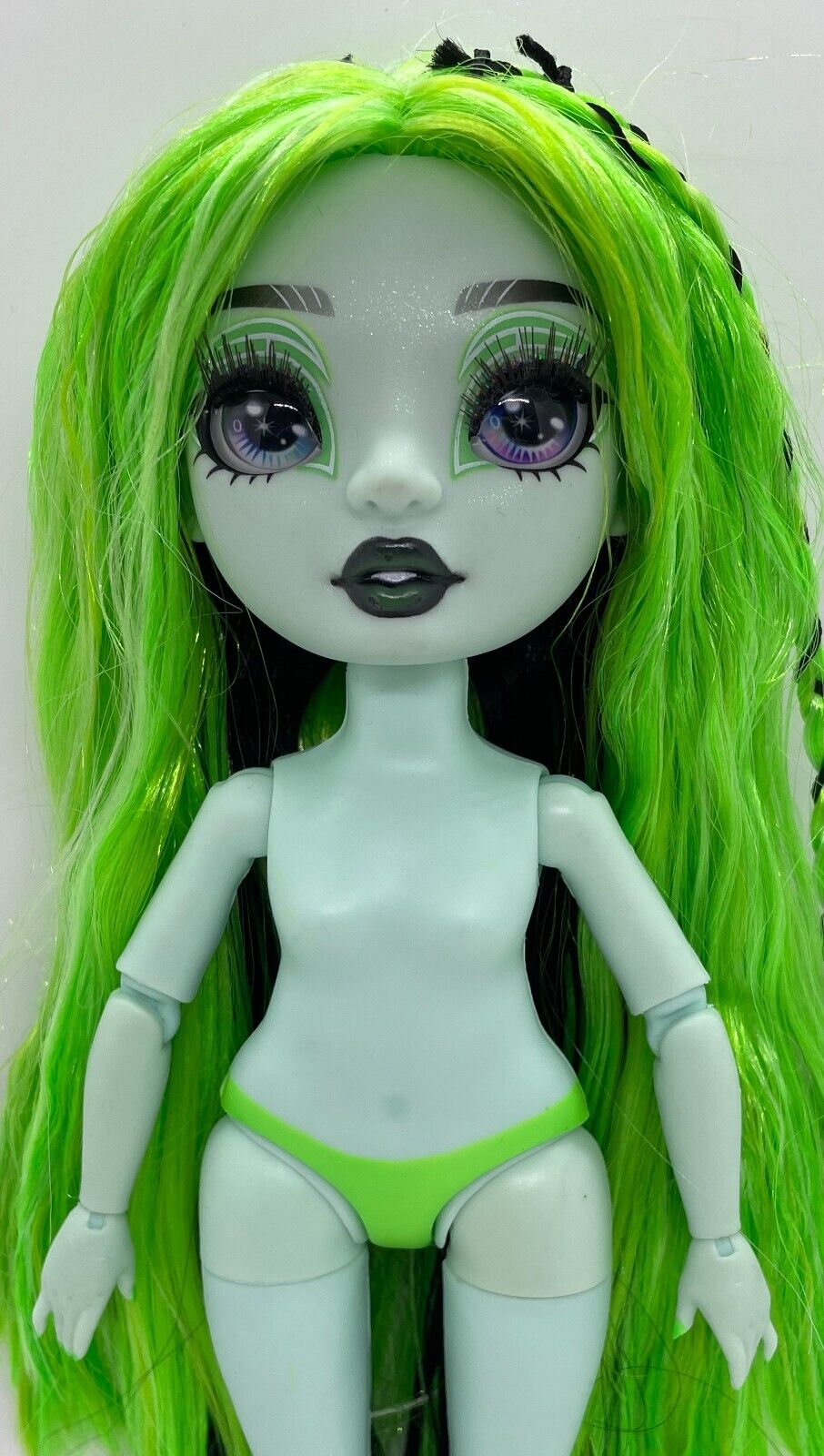 Shadow High Rainbow Vision Harley Limestone Nude Fashion Doll Neon Green Hair
