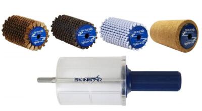 SKINSTAR Komplett Bürsten Set Rotorbürste WorldCup Professional 6-teilig 120mm