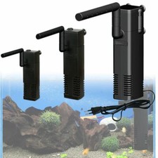 3 In1 Aquarium Submersible Water Pump Filter Fountain Oxygener Fish Tank