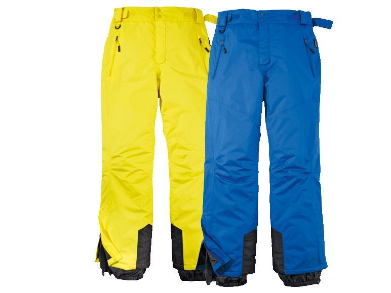 Crivit PRO Herren Skihose - Winddicht & Wasserdicht Mit 3000mm Wassersäule