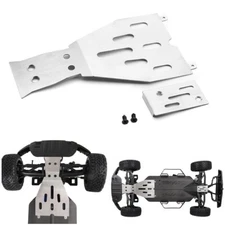 For 1/10 Traxxas Ford Raptor F-150 Short Truck Chassis Armor Skid Plate Upgrade