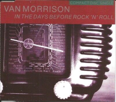 VAN MORRISON Days Before rock LIMITED Europe CD Single SEALED USA seller 1990