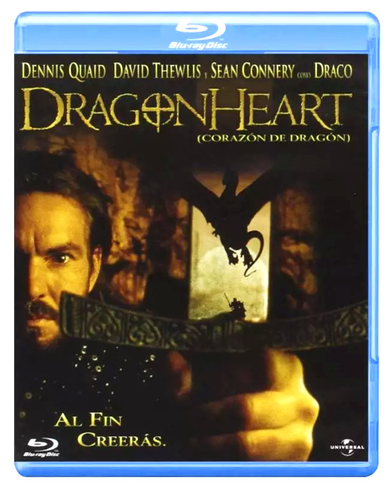 DRAGON HEAR (Corazón de Dragón) Blu-ray (NUEVO PRECINTADO) Región B "E"