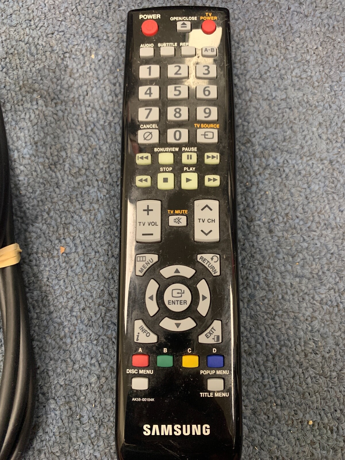 SAMSUNG BDP3600 BluRay/DVD Player With HDMI and Remote Control 🔥