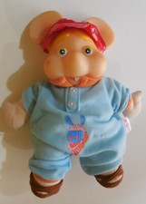 VINTAGE 10" RUBBER VINYL TOY DOLL TOPO GIGIO ITALY 1980s MARIA PEREGO