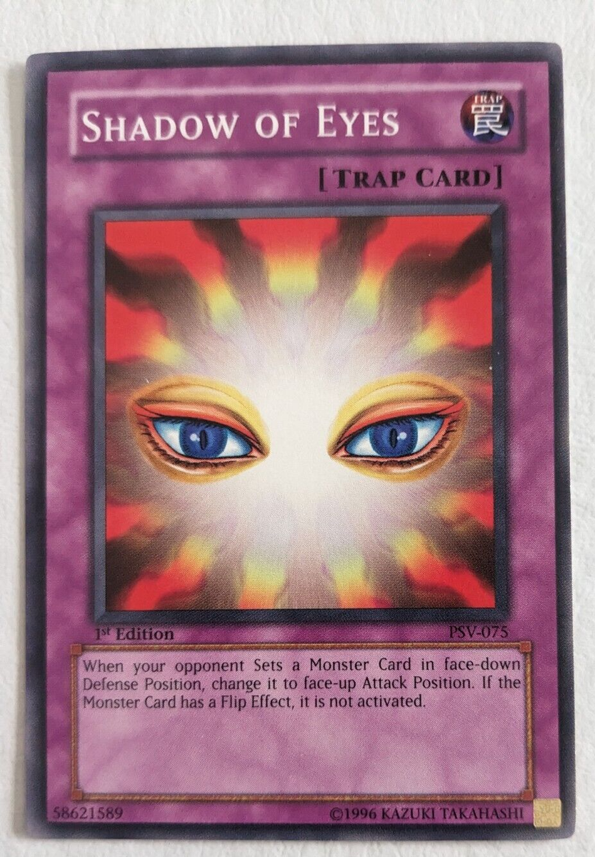 shadow of eyes yugioh card (manga) All cards will be carefully packed for safe transit Shadow of Eyes (anime) |
